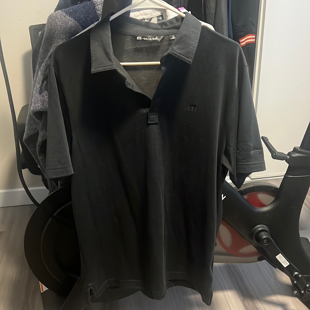 Dark Gray Travis Mathew Polo - Size Medium